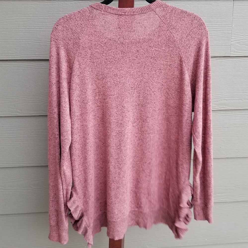 Anthropologie | Postmark Ruffle Knit Sweater - Picture 5 of 7